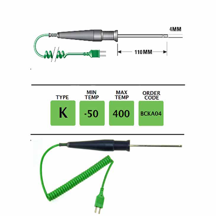 UK Providers Of BCKA04 - Budget K Type Air Probe