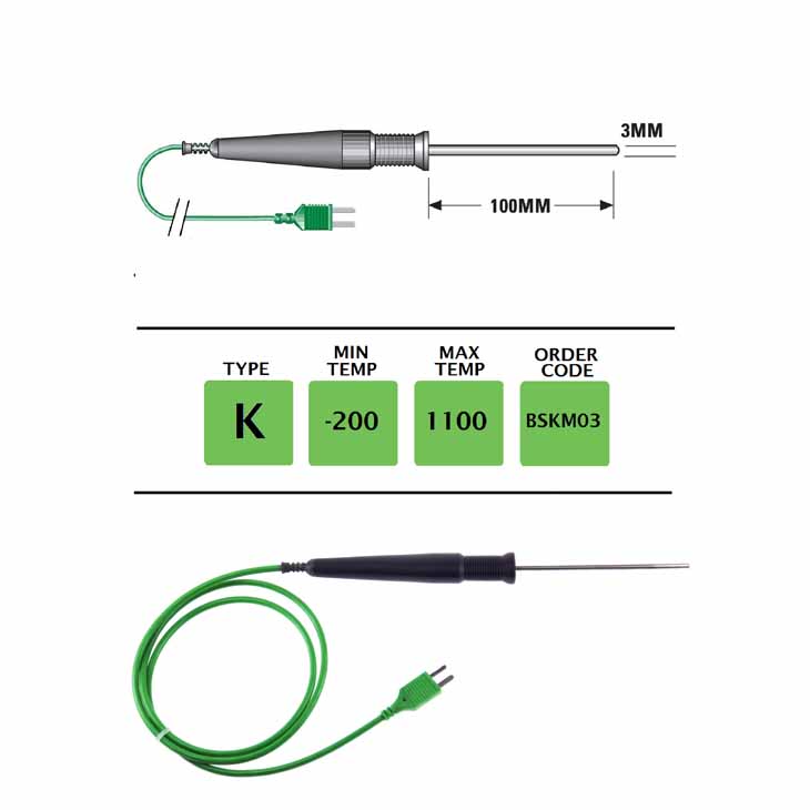 BSKM03 - Budget K Type General Purpose Probe