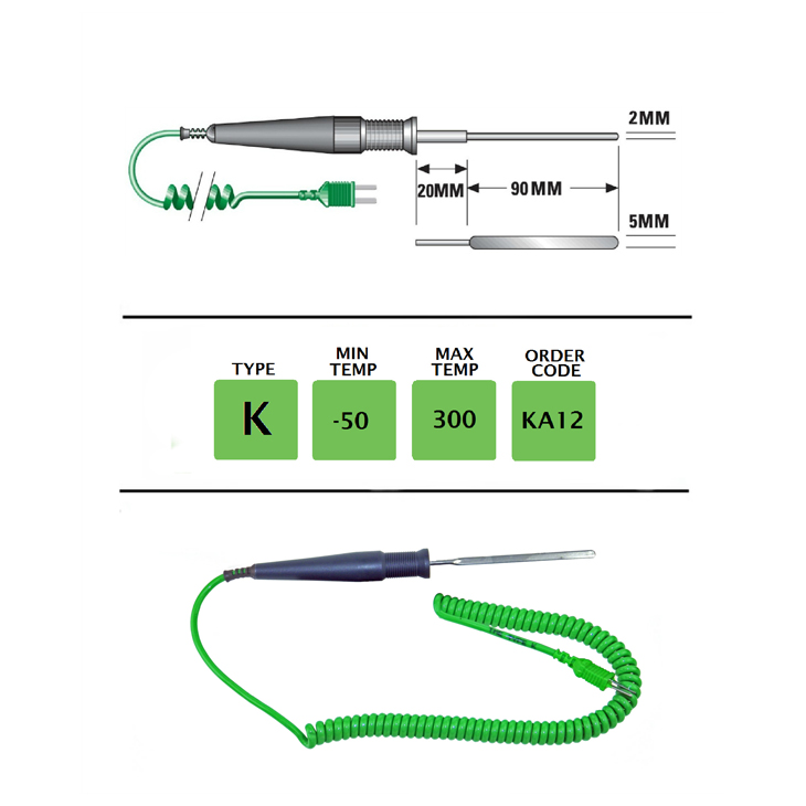 KA12 - K Type Flat Food Pallet Probe