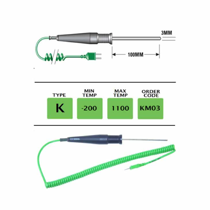 UK Providers Of KM03 - K Type General Purpose (MI) Probe