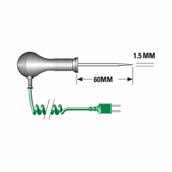 TME-KP04-K-Type-Small-Diameter-Needle-Temperature-Probe-Drawing