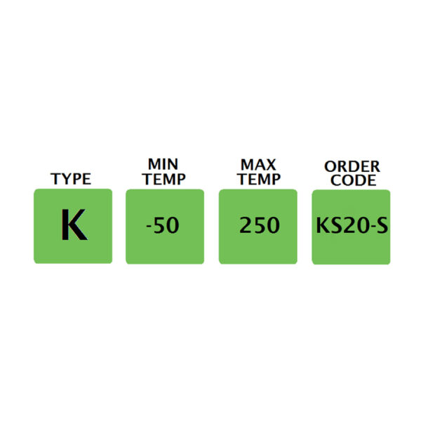 KS20-S Dual Surface Immersion Probe Range