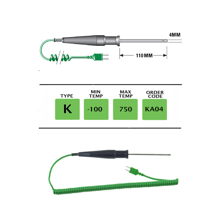 UK Providers Of KA04 - K Type Still Air Probe