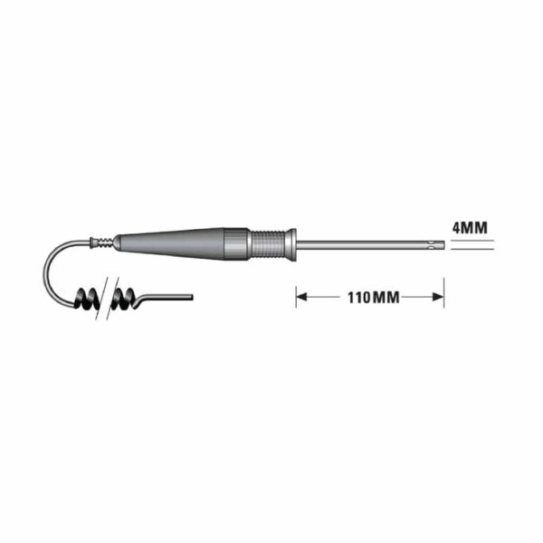 PTCA04_thermistor_Still_air_temperature_probe_Drawing