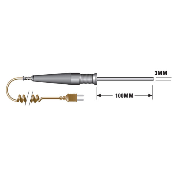 TM03 Immersion Probe Drawing
